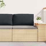 vidaXL Blazina za Palete za Hrbet Črna 80x40x12 cm Oxford Tkanina | Shoptok.si