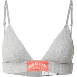 Calvin Klein Underwear Nedrček pegasto siva / oranžna / bela | Shoptok.si