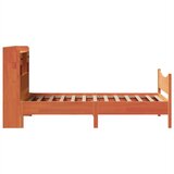  Okvir kreveta bez madraca voštano smeđi 75 x 190 cm od borovine | shoptok.hr
