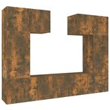  6-dijelni set TV ormarića boja dimljenog hrasta drveni | shoptok.hr