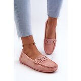 Boto Women's Fashionable Suede Moccasins Light Pink Rabell | Shoptok.si