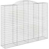  Lučne gabionske košare 4 kom 300x50x220/240cm pocinčano željezo | Eponuda.com