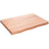 Stolna ploča svjetlosmeđa 80x60x(2-6) cm tretirana hrastovina | Eponuda.ba