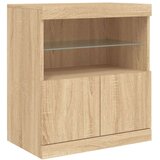  Komoda z LED lučkami sonoma hrast 60x37x67 cm | Shoptok.si