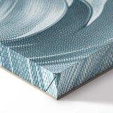  Slika - Stone Baroque Ornaments in Light Shades of Gray-Blue 30x20 Akustična | shoptok.hr