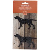Esschert Design Kovinski tečaji za vrata 4 ks Dog – | Shoptok.si