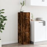 Ormarić za lijekove boja dimljenog hrasta 30x41x118 cm drveni | shoptok.hr