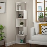 Woody Fashion Piri - White, Light Mocha knjižna omara, (21268438) Cene