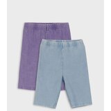 Sinsay Kratke hlače motorističkog stila 2 pack | shoptok.hr