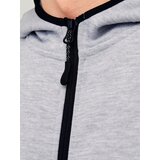 Jack & Jones Muški duks 12260150, Sivi