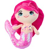  igračka sirena s šljokastim repom 28cm - roza | shoptok.hr