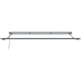  Okvir tende Tamno crvena 400 × 300 cm Poliester s PU premazom | shoptok.hr