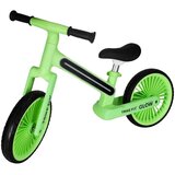 Trike Fix Glow dječji balans bicikl s LED rasvjetom, neonsko zeleni Slike