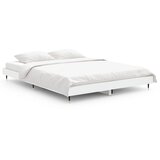 The Living Store Posteljni okvir bel 140x190 cm inženirski les - Posteljni Okvir, (21526064) | Shoptok.si