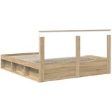  Krevetna konstrukcija Sonoma 200 x 200 cm Čvrsto borovo drvo | Eponuda.com
