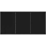 vidaXL Vrtni set za objed s jastukom 5 pcs Siva poliratan - 4 sjedala 160 cm | shoptok.hr