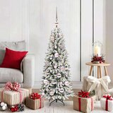 vidaXL Umjetno božićno drvce s stalakom Bijelo 53 x 53 x 120 cm | shoptok.hr