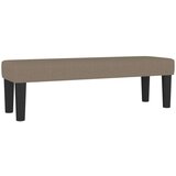 vidaXL Krevet s oprugama i madracem smeđesivi 200x200 cm od tkanine | shoptok.hr