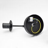  Zidna lampa MOON 1xE27/15W/230V crna | Eponuda.com