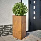 vidaXL Vrtna sadilica trokutasta 50 x 43 x 75 cm od čelika COR-TEN Cijene