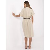 Italy Moda Dress-MI-SK-A2494.99-beige | Shoptok.si