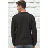 Dewberry V4007 MEN'S SWEATSHIRT-PLAIN BLACK | ePonuda.com