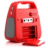 Gogen otroški radio z mikrofonom, rdeč | Shoptok.si