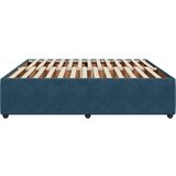  Okvir za krevet plavi 200x200 cm baršunasti | Eponuda.ba