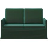  Kauč za dvoje Tamnozelena 130 x 81 x 82 cm Baršun - Tamnozelena 120 cm | shoptok.hr