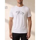 Sinsay Pamučna majica s natpisom NYC | shoptok.hr