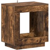  Bocni stol Dimljeni hrast 60 x 40 x 65 cm Konstruirano drvo | shoptok.hr