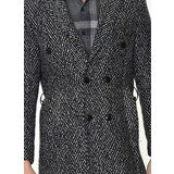 Dewberry PLT8382 MEN'S COAT-PATTERNED NAVY BLUE | Eponuda.ba