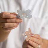 Canpol 100% Silicone Soother 6-12m Symmetrical duda White 1 kos | Shoptok.si