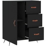  Komoda crna 69 5 x 34 x 90 cm od konstruiranog drva | shoptok.hr