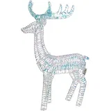 Božična stoječa svetilka mavrični jelen 60 cm vklj. LED - Niji