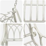  Ljuljačka Čelik 71 x 75 x 59 cm Antič White | shoptok.hr