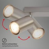 BRILONER 2172-022 - Spot svetiljka SPOT 2xGU10/9W/230V matni hrom | Eponuda.com