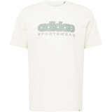 Adidas Funkcionalna majica 'GROWTH' zelena / smaragd / bela | Shoptok.si