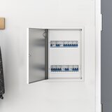 vidaXL Dostopna enota Bela 30 x 40 cm Jeklo | Shoptok.si