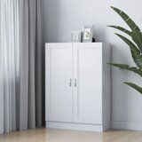 vidaXL Knjižna omara bela 82,5x30,5x115 cm iverna plošča, (20705949) Cene