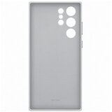 Samsung Usnjena hrbtna stran Galaxy S22 Ultra, V. siva Cene