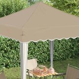  Rastezljivi šator za zabave 195 x 195 x 245 cm Krem | Eponuda.com