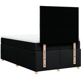  Krevet box spring s madracem crni 120 x 190 cm od tkanine | shoptok.hr