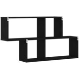  Polica na zidu Crni hrast 76 x 15 x 53 cm Konstruirano drvo | shoptok.hr