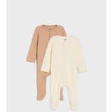 Sinsay Set od 2 rebrastih pidžama s stopalima | shoptok.hr
