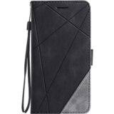 Chameleon Preklopna torbica (WLGO-Lines) za Samsung Galaxy S25 FE, črna | Shoptok.si