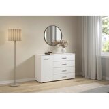 home24 ŠIROKA KOMODA, bela | Shoptok.si