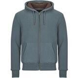 Superdry Puloverji HOODED ZIP Siva Cene