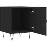  Noćni ormarići 2 kom crni 40 x 40 x 50 cm od konstruiranog drva | shoptok.hr