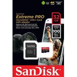 Sandisk Extreme Pro 32GB microSDHC memorijska kartica + adapter, Class 10, UHS-I (173427) Cijene